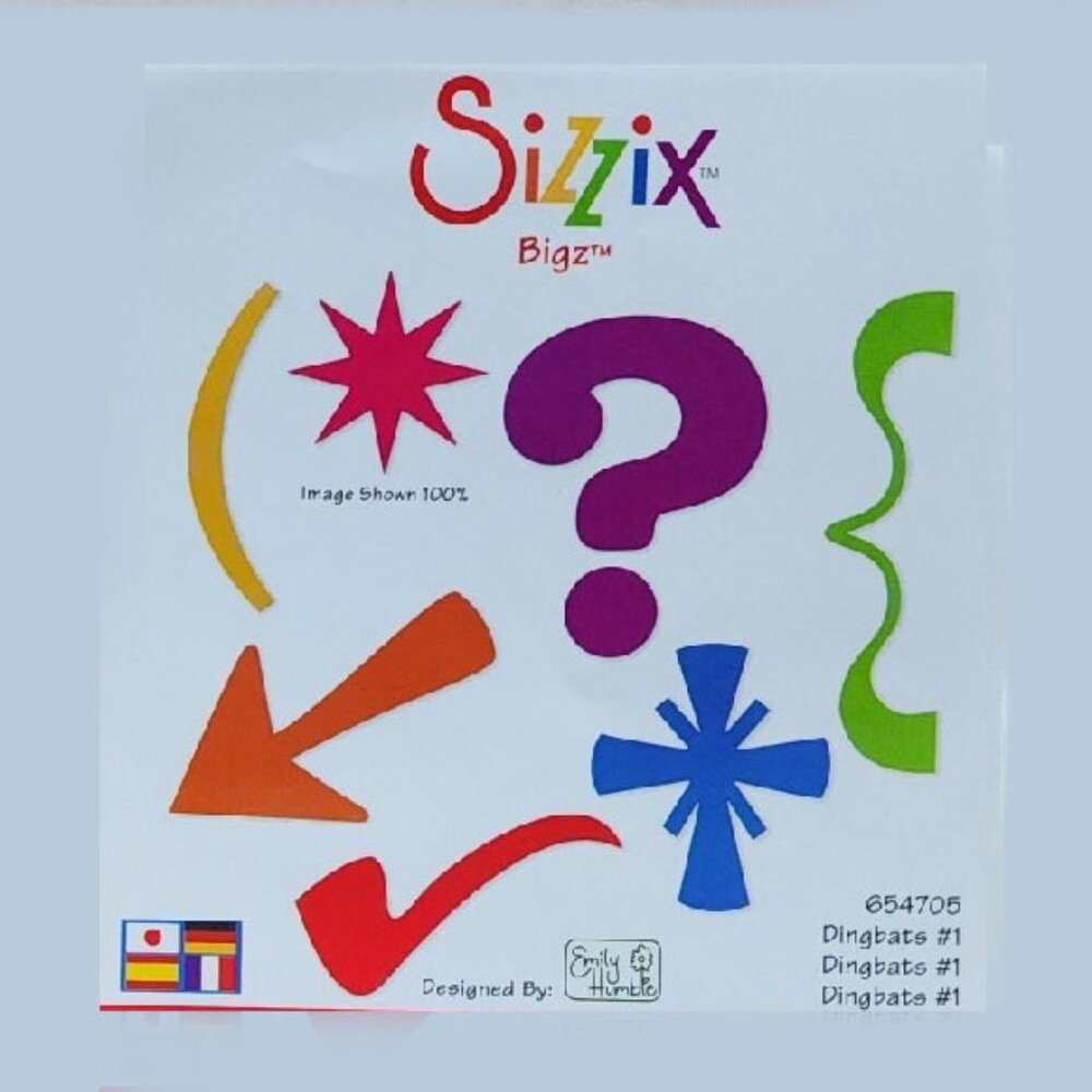 Sizzix Bigz Bright Dingbats Set #1